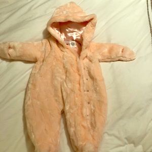 Baby girl winter snow suit